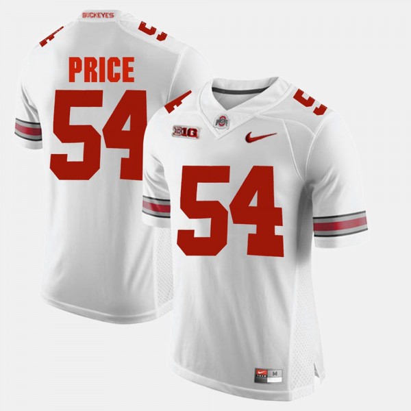 Ohio State Buckeyes Billy Price Men's #54 Game Alumni White College Football Jersey 2404LJHJ3